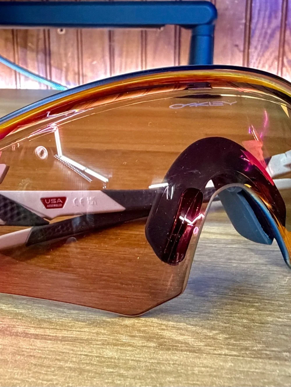 Oakley ENCODER  Prizm Field Lenses, 
Matte White Frame - Picture 3 of 6